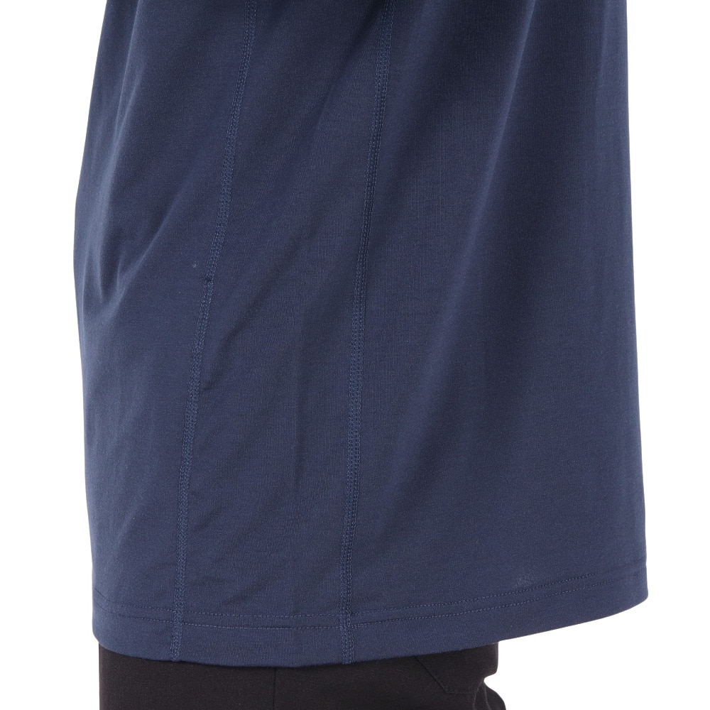 トラヴィスマシュー（Travis Mathew）（メンズ）ゴルフウェア ストレッチ 長袖モックネックシャツ 7AI015-4NAV
