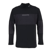 トラヴィスマシュー（Travis Mathew）（メンズ）ゴルフウェア 長袖 ロゴ モックネック 7AI027-0BLK