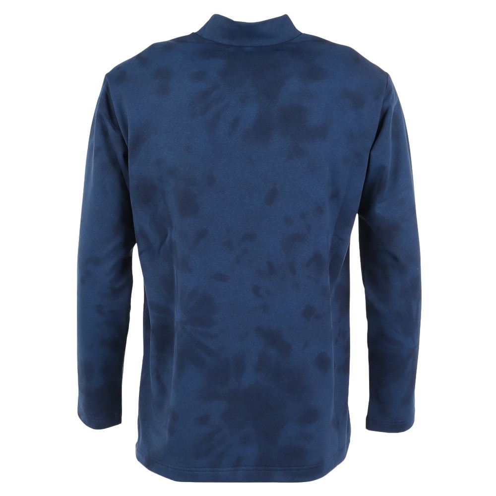 トラヴィスマシュー（Travis Mathew）（メンズ）ゴルフウェア 長袖 ロングスリーブ モックネック ポケットTシャツ 7AI028-4NAV
