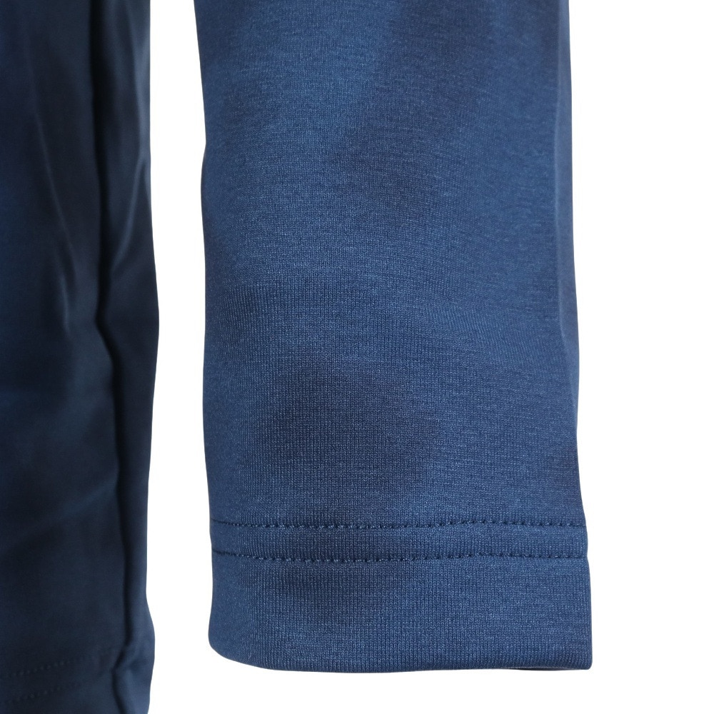 トラヴィスマシュー（Travis Mathew）（メンズ）ゴルフウェア 長袖 ロングスリーブ モックネック ポケットTシャツ 7AI028-4NAV
