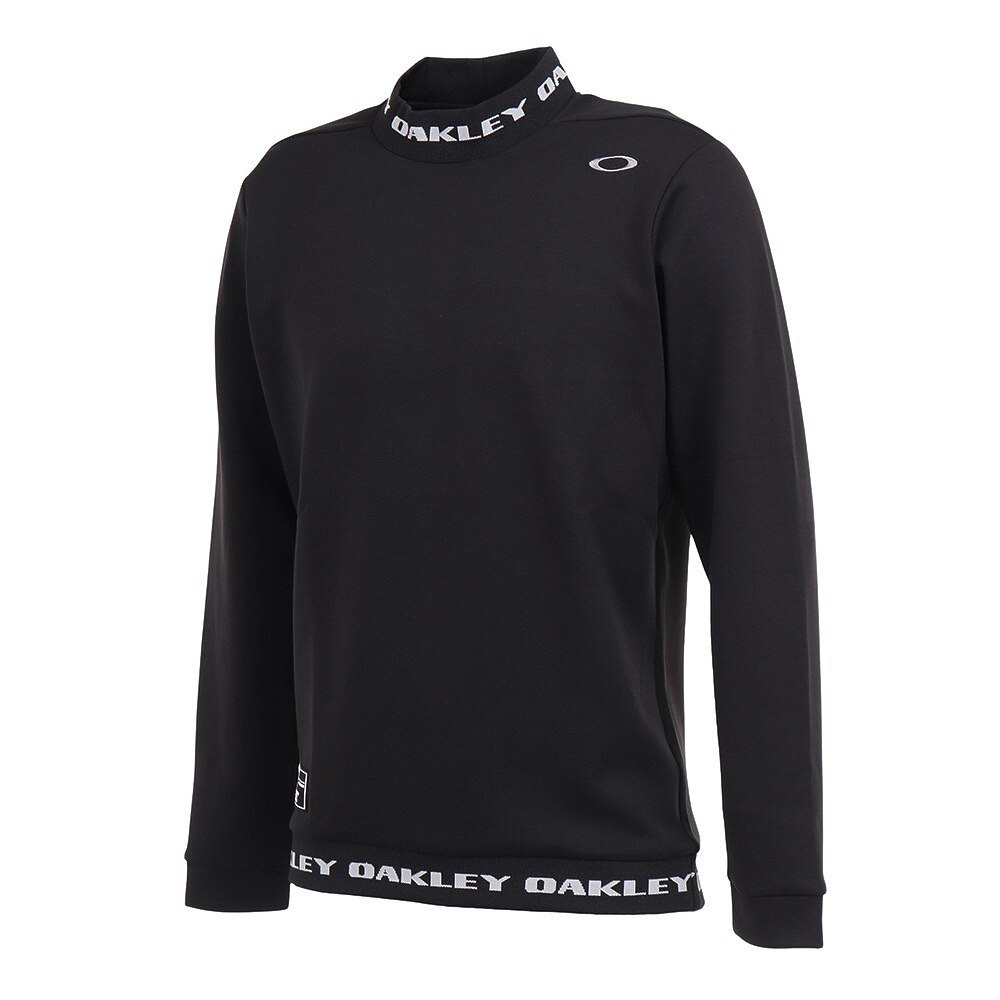 オークリー（OAKLEY）（メンズ）ゴルフウェア 吸汗 速乾 STALWART ロゴモックネックトップス FOA405957-02E