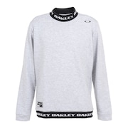 オークリー（OAKLEY）（メンズ）ゴルフウェア 吸汗 速乾 STALWART ロゴモックネックトップス FOA405957-27B