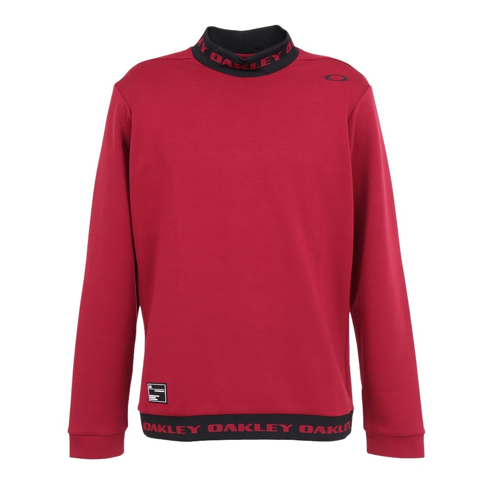 オークリー（OAKLEY）（メンズ）ゴルフウェア 吸汗 速乾 STALWART ロゴモックネックトップス FOA405957-42K