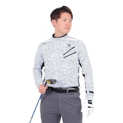 (メンズ)ゴルフウェア 吸汗 速乾 Skull Pliable 長袖モックシャツ FOA405736