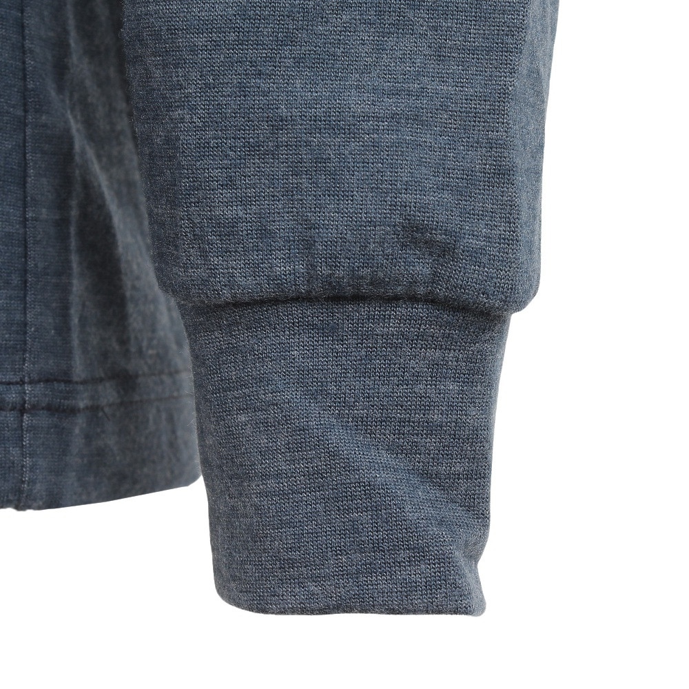 トミーアーマー（Tommy Armour）（メンズ）ゴルフウェア EVO WOOL 長袖モックネックシャツ TAES23F030006 GRY