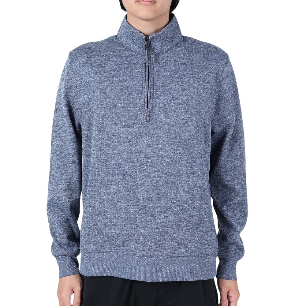 ナイキ（NIKE）（メンズ）ゴルフウェア 長袖 Dri-FIT プレーヤー トップ ハーフジップ DH0987-451