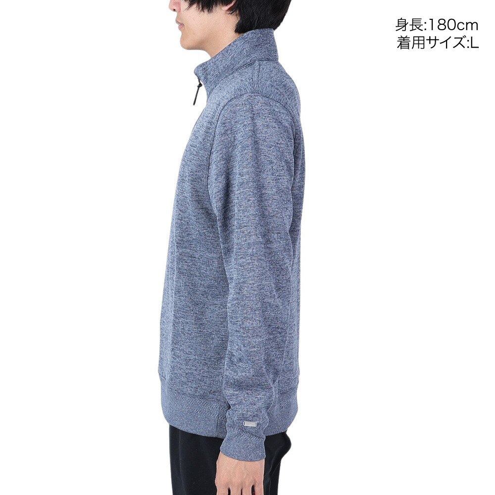 ナイキ（NIKE）（メンズ）ゴルフウェア 長袖 ドライフィット プレーヤー トップ ハーフジップ DH0987-451