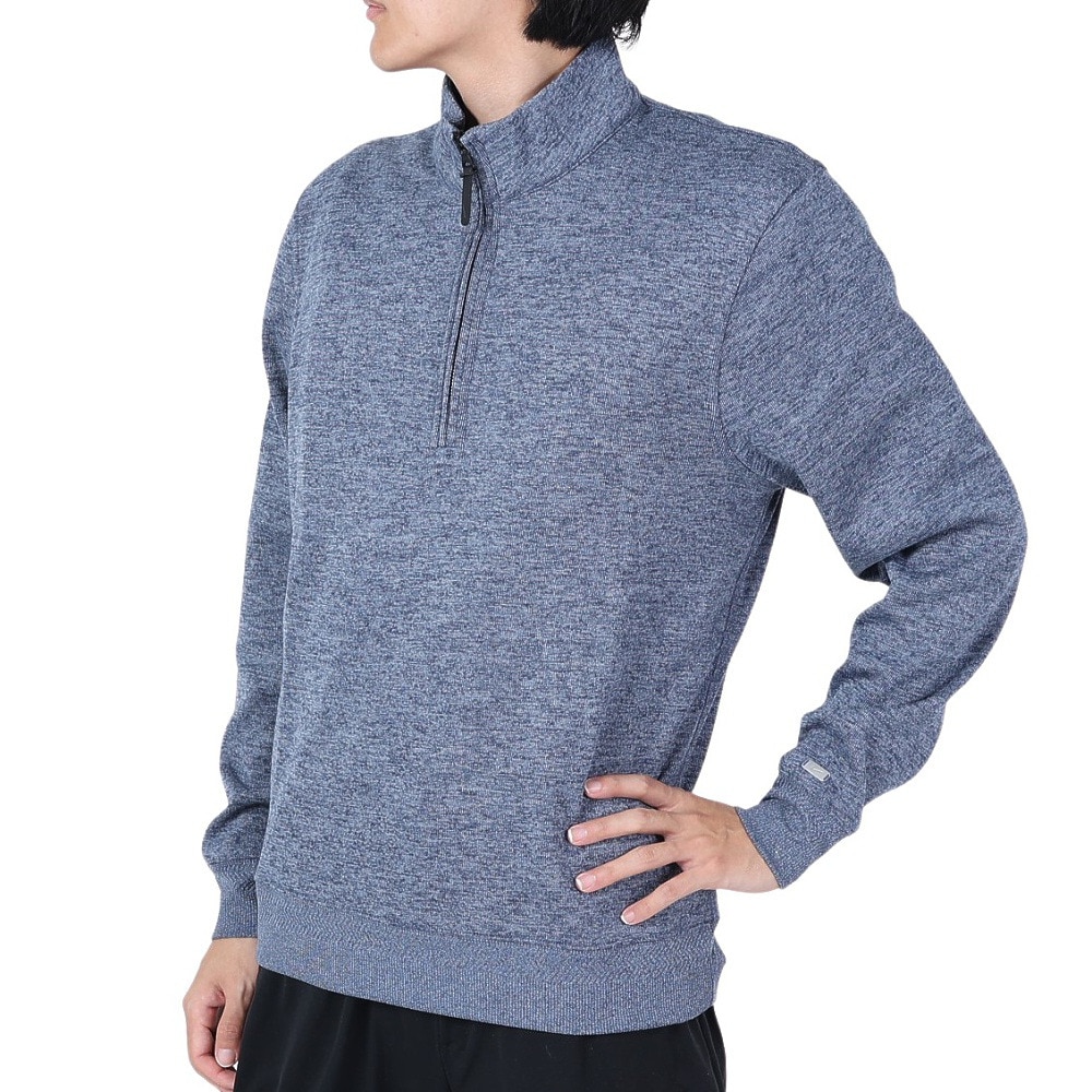 ナイキ（NIKE）（メンズ）ゴルフウェア 長袖 ドライフィット プレーヤー トップ ハーフジップ DH0987-451
