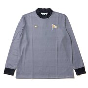 ゴールデンベア（GOLDEN BEAR）（メンズ）ゴルフウェア 長袖 吸水 速乾 モックネックTシャツ 311JC440-C219