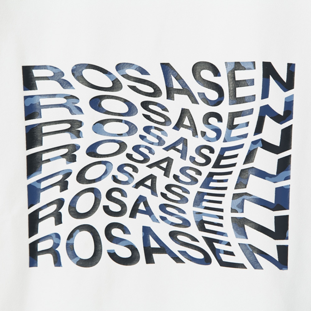 ROSASEN（メンズ）ゴルフウェア 吸水速乾 テクニスタ鹿の子長袖モックネック 044-21211-005