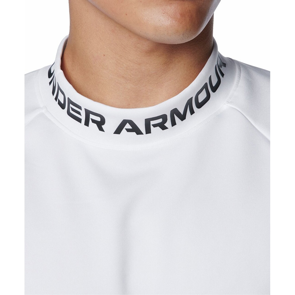 アンダーアーマー（UNDER ARMOUR）（メンズ）ゴルフウェア ArmourKnit 長袖モックネックシャツ 1388307 100