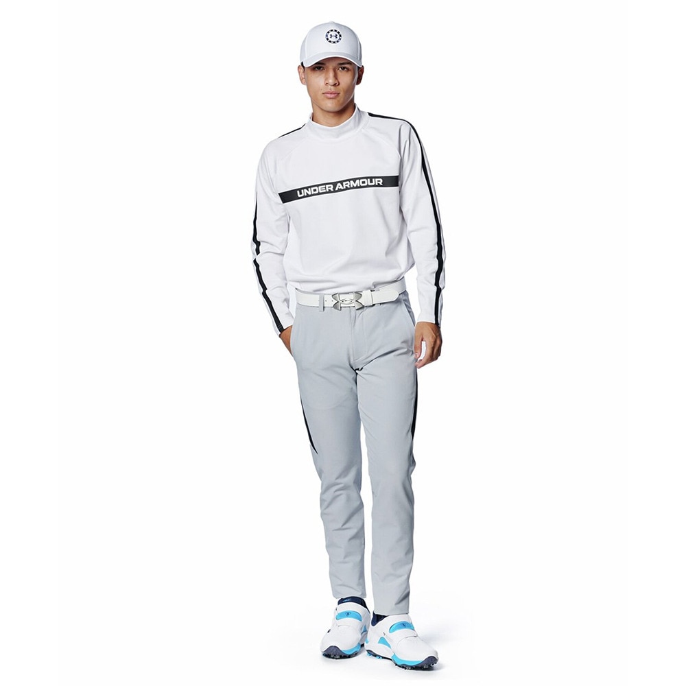 アンダーアーマー（UNDER ARMOUR）（メンズ）ゴルフウェア 裏起毛 CG Pro 長袖モックネックシャツ 1388309 100