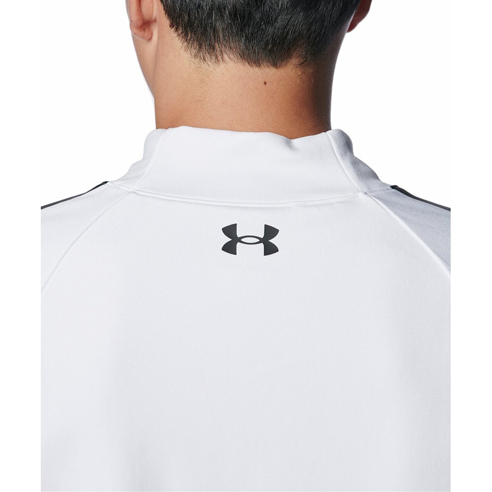 アンダーアーマー（UNDER ARMOUR）（メンズ）ゴルフウェア 裏起毛 CG Pro 長袖モックネックシャツ 1388309 100