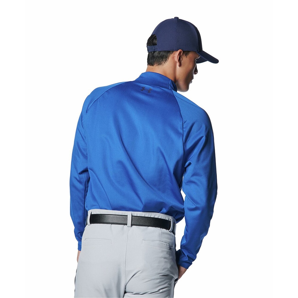 アンダーアーマー（UNDER ARMOUR）（メンズ）ゴルフウェア 裏起毛 CG Pro 長袖モックネックシャツ 1388309 432
