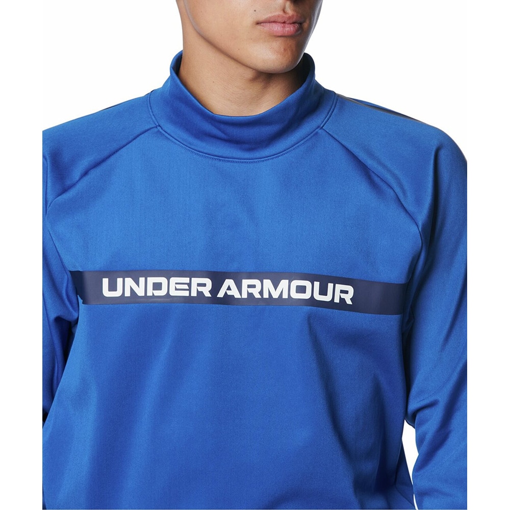 アンダーアーマー（UNDER ARMOUR）（メンズ）ゴルフウェア 裏起毛 CG Pro 長袖モックネックシャツ 1388309 432