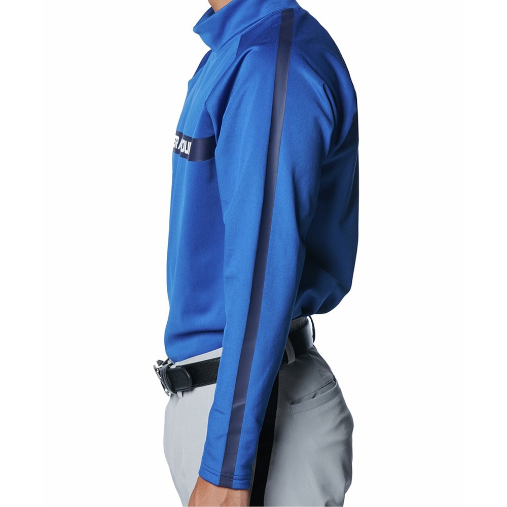 アンダーアーマー（UNDER ARMOUR）（メンズ）ゴルフウェア 裏起毛 CG Pro 長袖モックネックシャツ 1388309 432