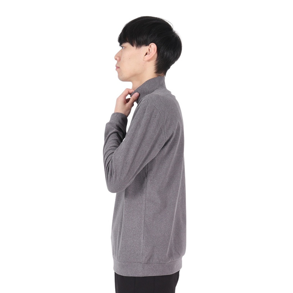 ROSASEN（メンズ）ゴルフウェア マイクロフリース 長袖モックネック 044-22011-018-24AW