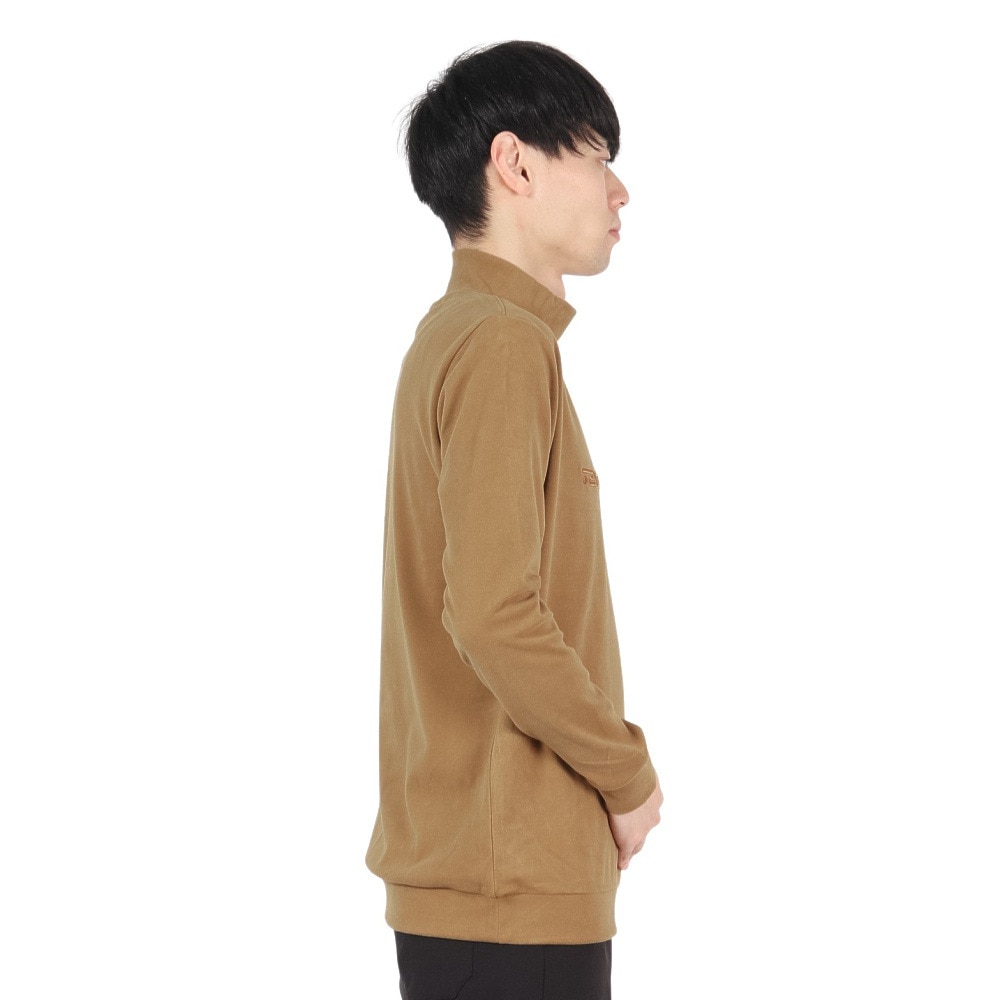 ROSASEN（メンズ）ゴルフウェア マイクロフリース 長袖モックネック 044-22011-042-24AW