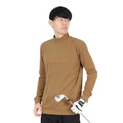 (メンズ)ゴルフウェア マイクロフリース 長袖モックネック 044-22011-042-24AW