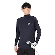 (メンズ)ゴルフウェア プレスウォームベア 天竺 長袖ハイネック 044-22012-098-24AW