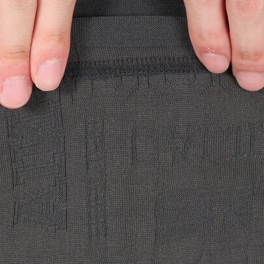 ROSASEN（メンズ）ゴルフウェア リンクスジャカード ハーフジップ 長袖ハイネック 044-22912-018-24AW