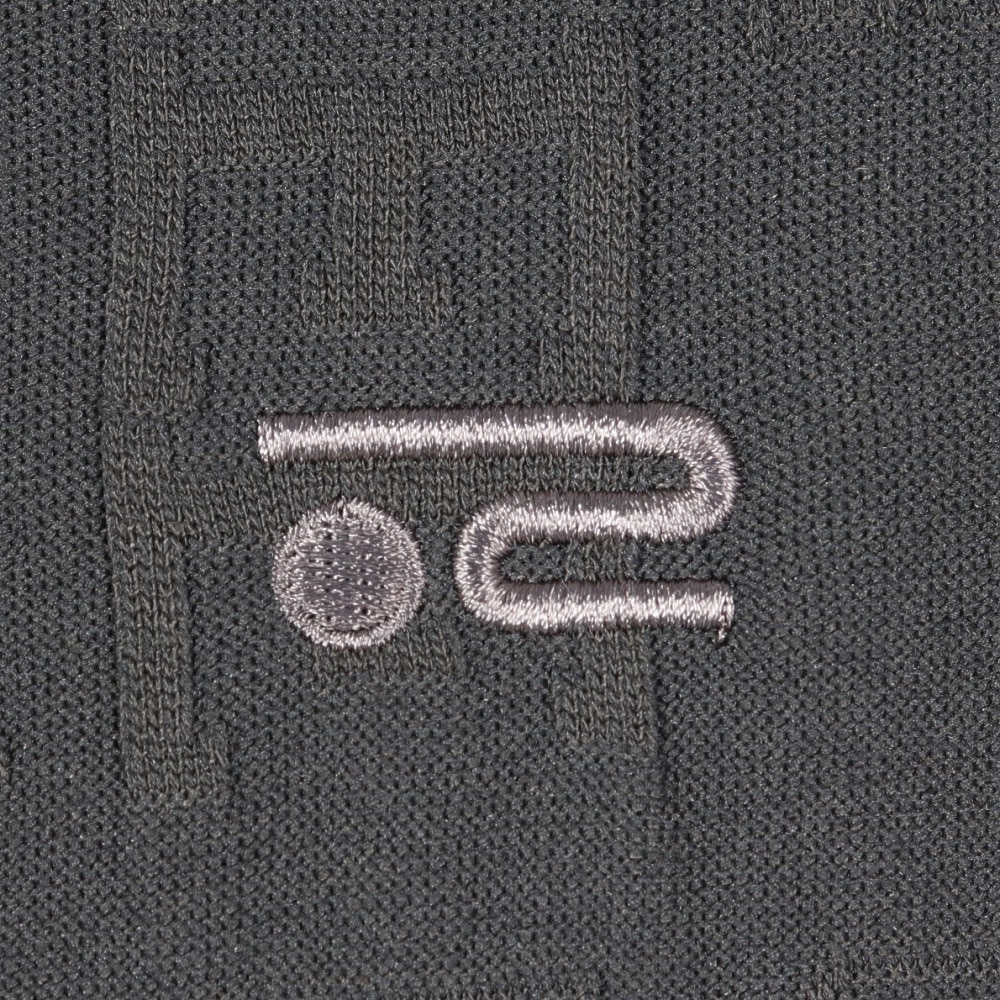 ROSASEN（メンズ）ゴルフウェア リンクスジャカード ハーフジップ 長袖ハイネック 044-22912-018-24AW