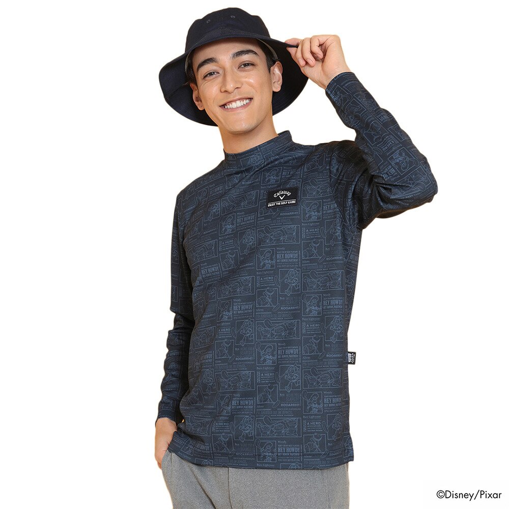 新品 キャロウェイ 長袖モックネック フリース 極暖 ターコイズ LLサイズ 新品 キャロウェイ 長袖モックネック フリース 極暖 ターコイズ LL