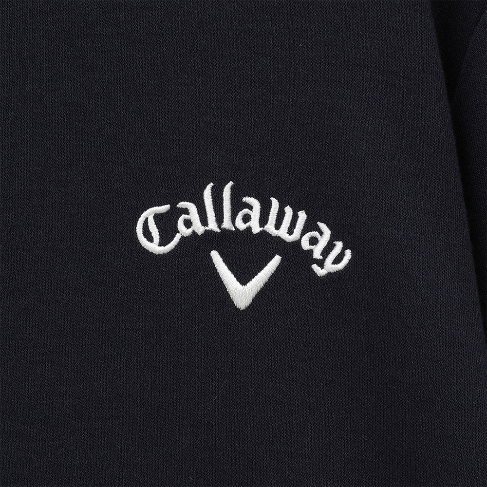 キャロウェイ（CALLAWAY）（メンズ）ゴルフウェア 発熱 裏起毛スムースモックネックシャツ C24233108-1120
