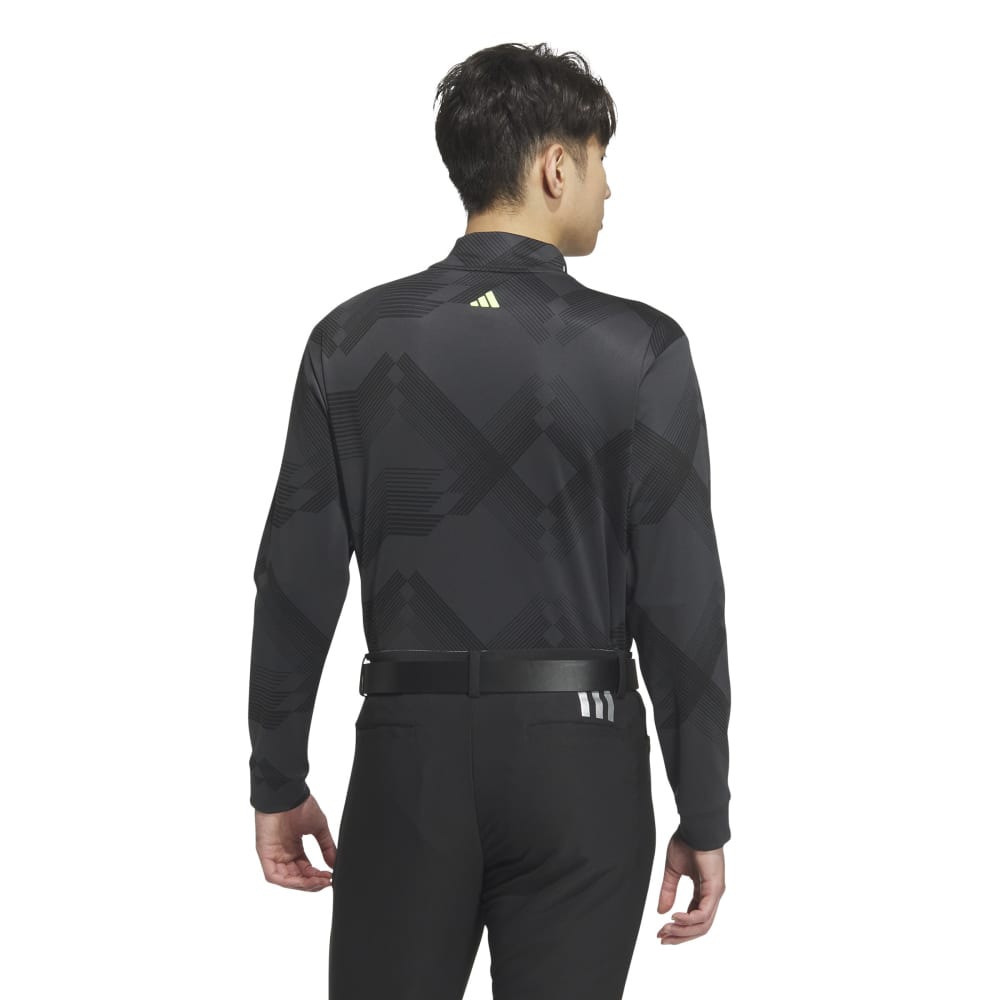 アディダス（adidas）（メンズ）ゴルフウェア コードカオス モックネック 長袖シャツ KSL86-JJ0227 BK★★★