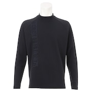 (メンズ)ゴルフウェア スウェット BIG BEAT ロングスリーブハイネックシャツ RELAX FIT BRG243M33-076