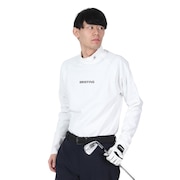 (メンズ)ゴルフウェア ウォーム ハイネック長袖シャツ BRG243M64-000