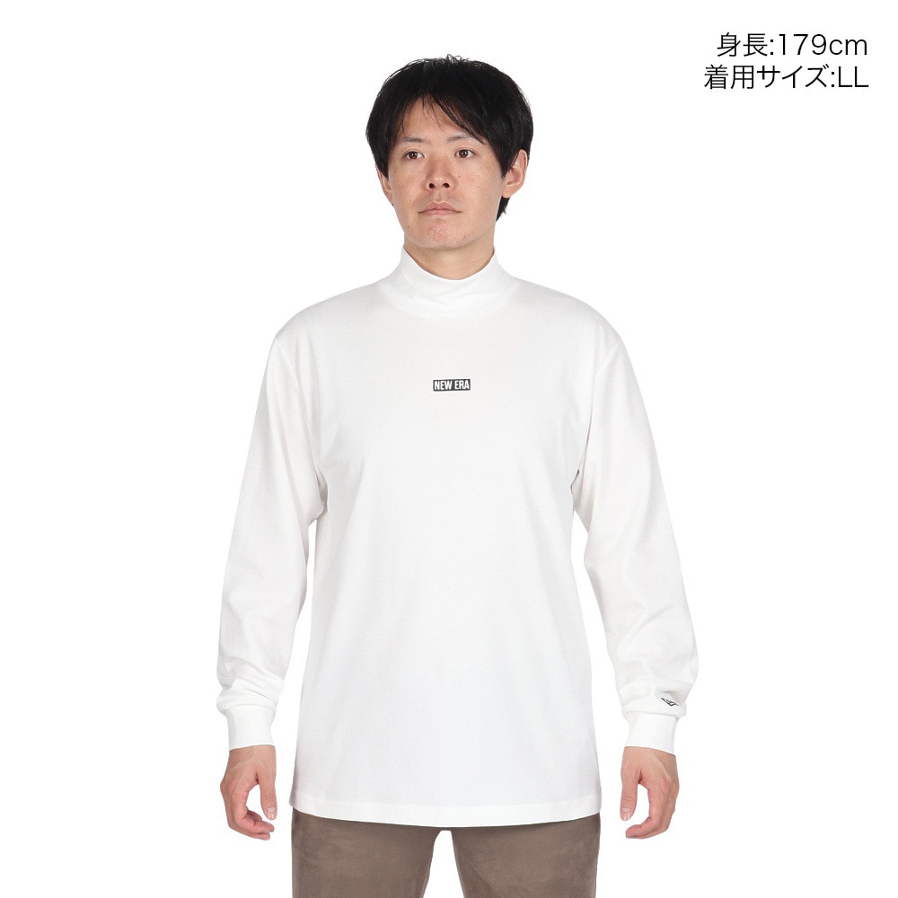 ニューエラ（NEW ERA）（メンズ、レディース）ゴルフウェア 吸汗速乾 スウェット ハイカラー 長袖 パフォーマンス Tシャツ スタッツ 14326421