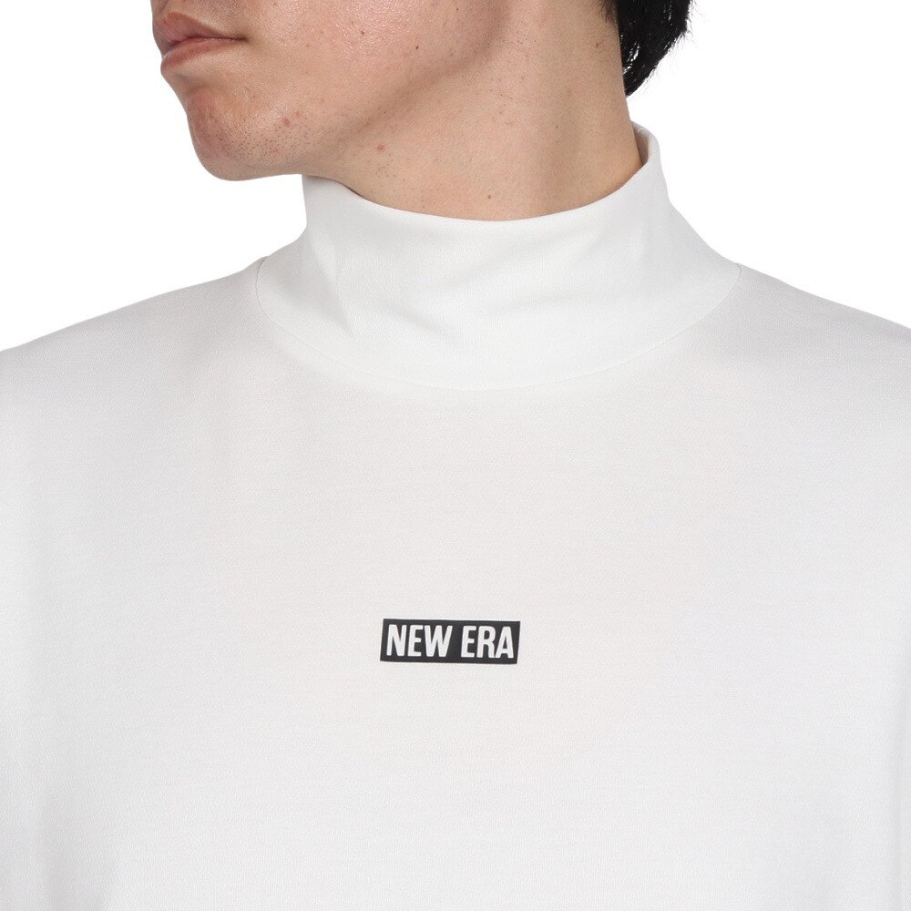 ニューエラ（NEW ERA）（メンズ、レディース）ゴルフウェア 吸汗速乾 スウェット ハイカラー 長袖 パフォーマンス Tシャツ スタッツ 14326421