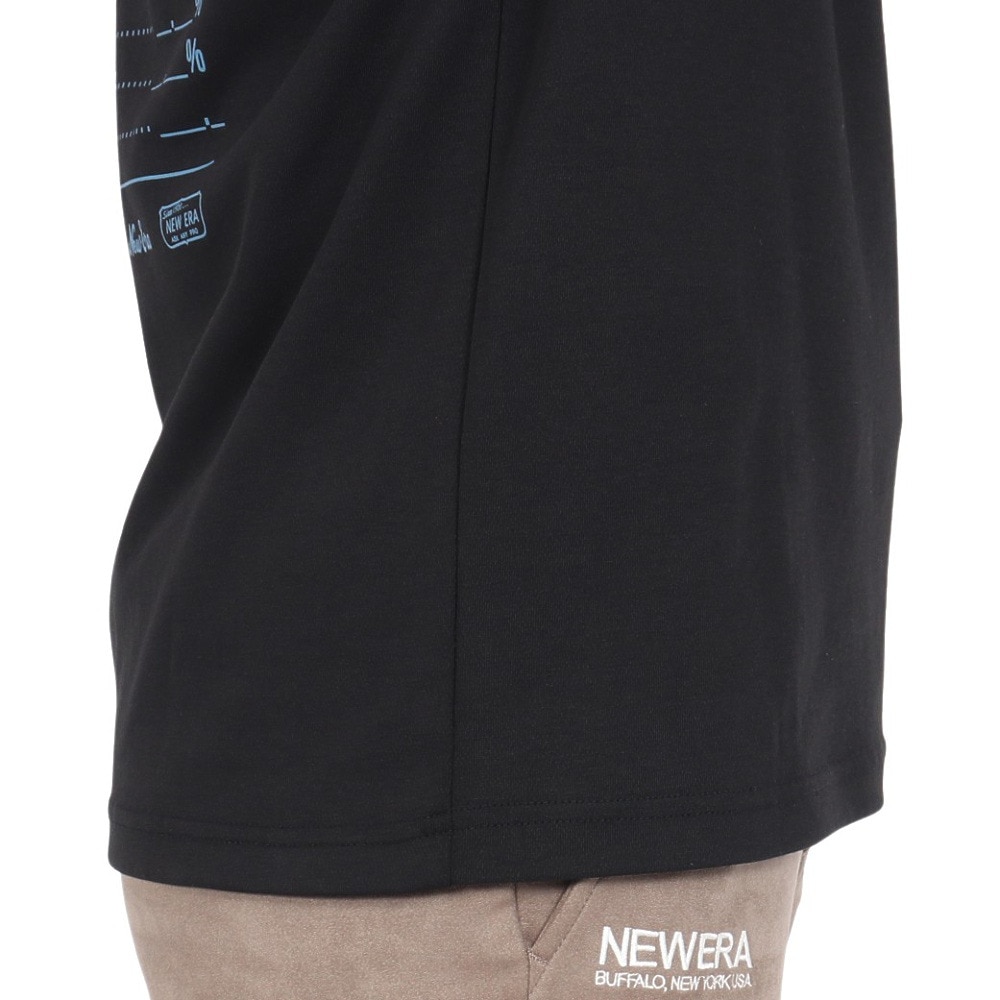 ニューエラ（NEW ERA）（メンズ、レディース）ゴルフウェア 吸汗速乾 スウェット ハイカラー 長袖 パフォーマンス Tシャツ スタッツ 14326423