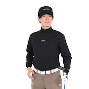 (メンズ、レディース)ゴルフウェア ハイカラー 長袖 パフォーマンス Tシャツ スタッツ 14326423 14326421