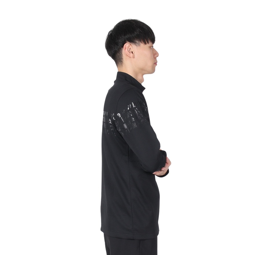 ニューバランス（new balance）（メンズ）ゴルフウェア 発熱 長袖 モックネック プルオーバー 012-4267005-010