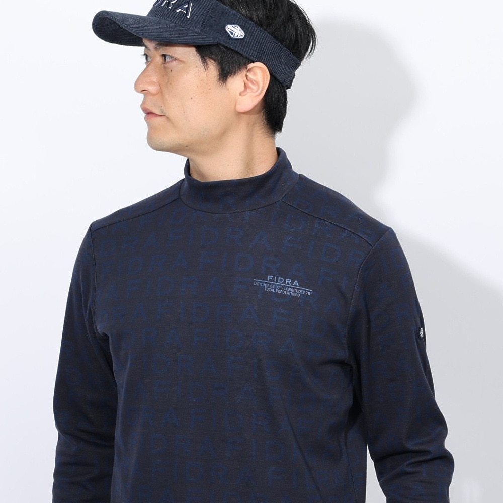 フィドラ（FIDRA）（メンズ）ゴルフウェア 吸湿 発熱 FIDRAロゴ