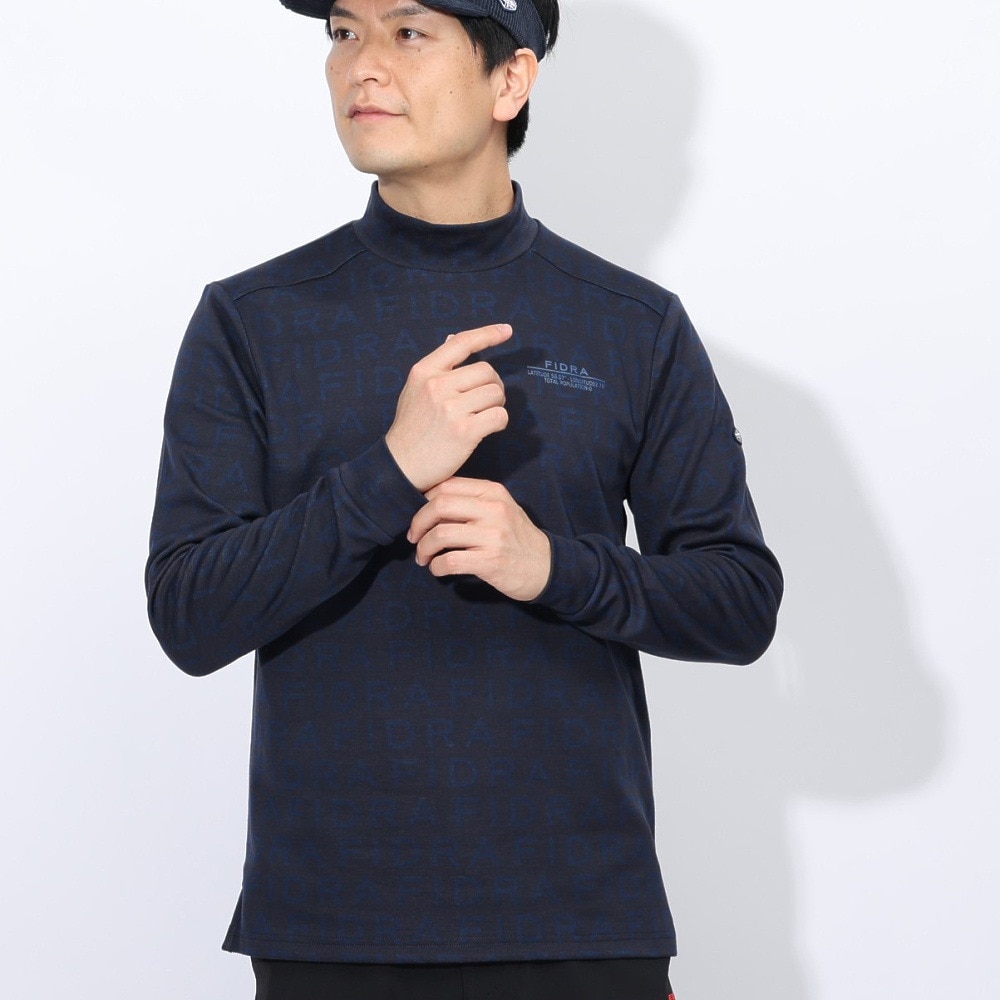 FIDRA - 新品　フィドラ　メンズ　ハイネックセーター　ゴルフ　　XL  濃紺 FIDRA - 新品 フィドラ メンズ ハイネックセーター ゴルフ XL