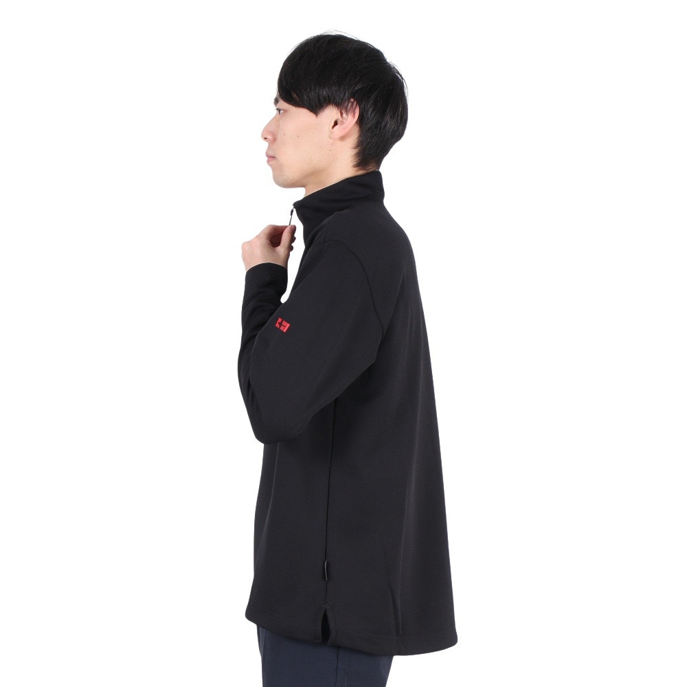 フィドラ（FIDRA）（メンズ）ゴルフウェア ハーフジップ 長袖 モック