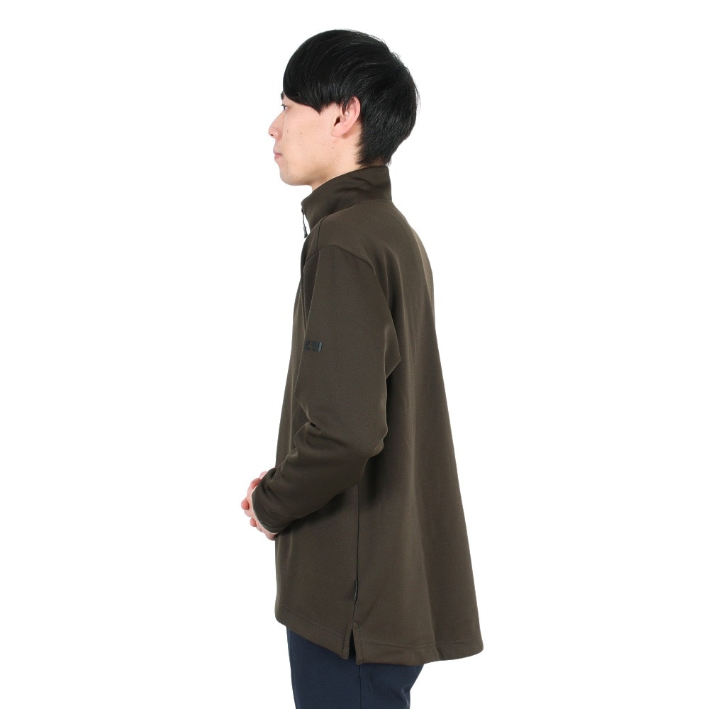 フィドラ（FIDRA）（メンズ）ゴルフウェア ハーフジップ 長袖 モック