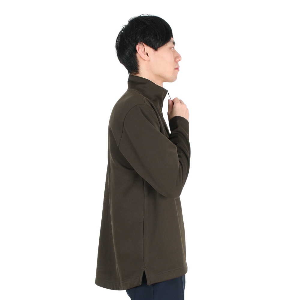 フィドラ（FIDRA）（メンズ）ゴルフウェア ハーフジップ 長袖 モック