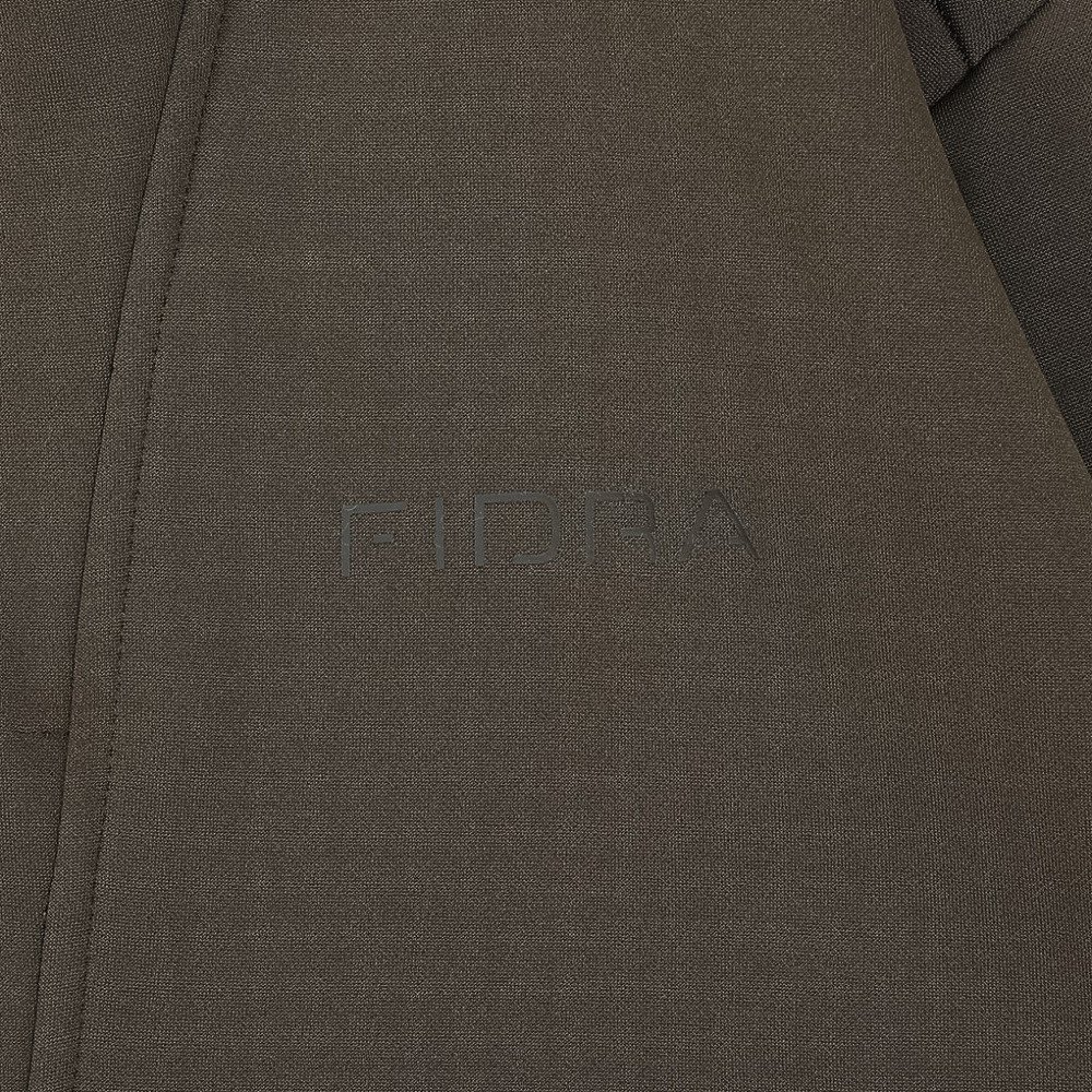 フィドラ（FIDRA）（メンズ）ゴルフウェア ハーフジップ 長袖 モックネックシャツ FV5STG11 KHK