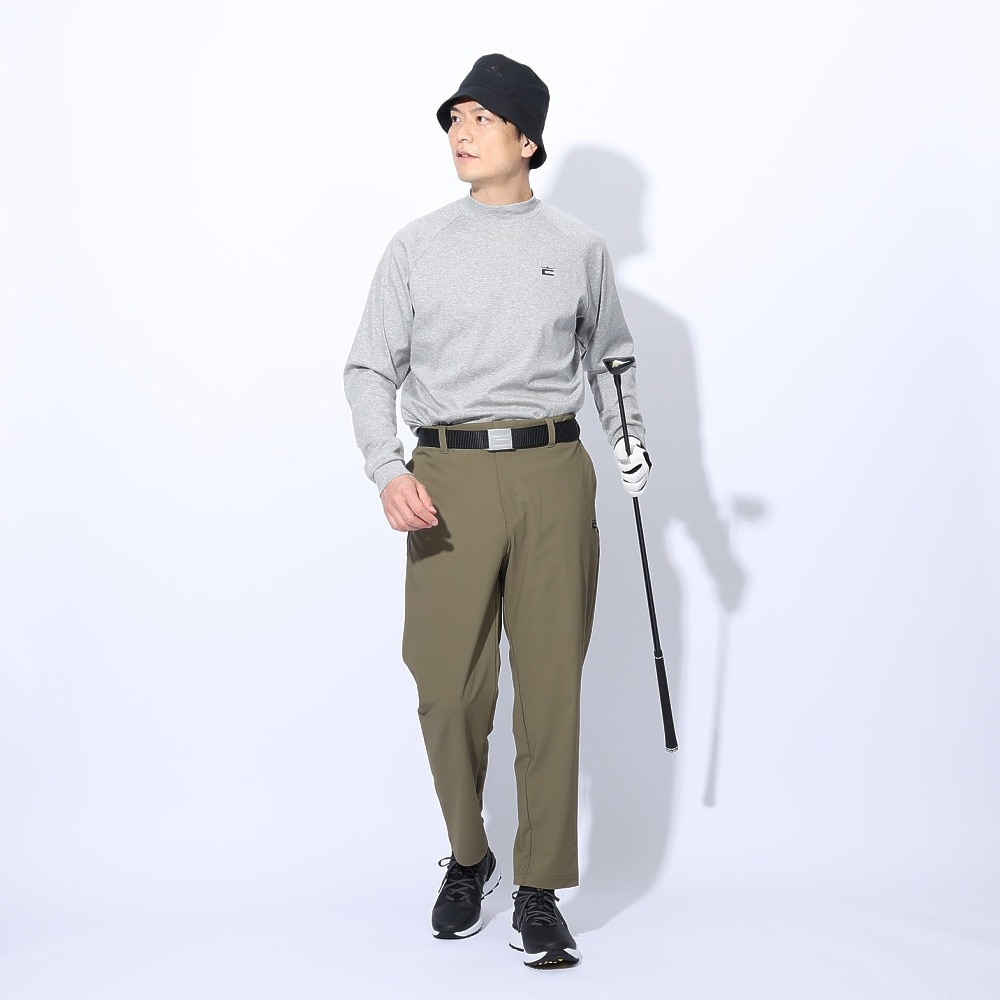 コブラ（Cobra）（メンズ）ゴルフウェア 長袖 バッグプリントモックネックシャツ 631506-02
