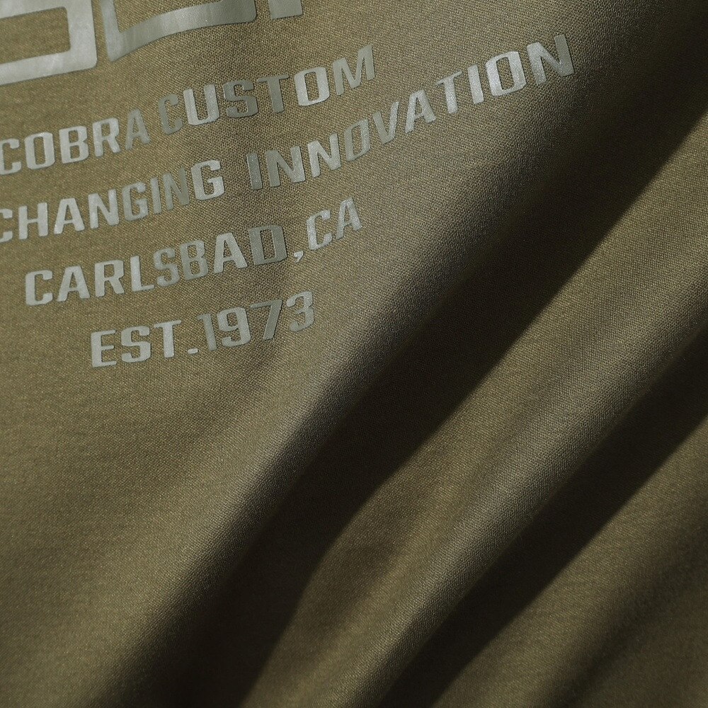 コブラ（Cobra）（メンズ）ゴルフウェア 長袖 バックプリント モックネックシャツ 631506-03