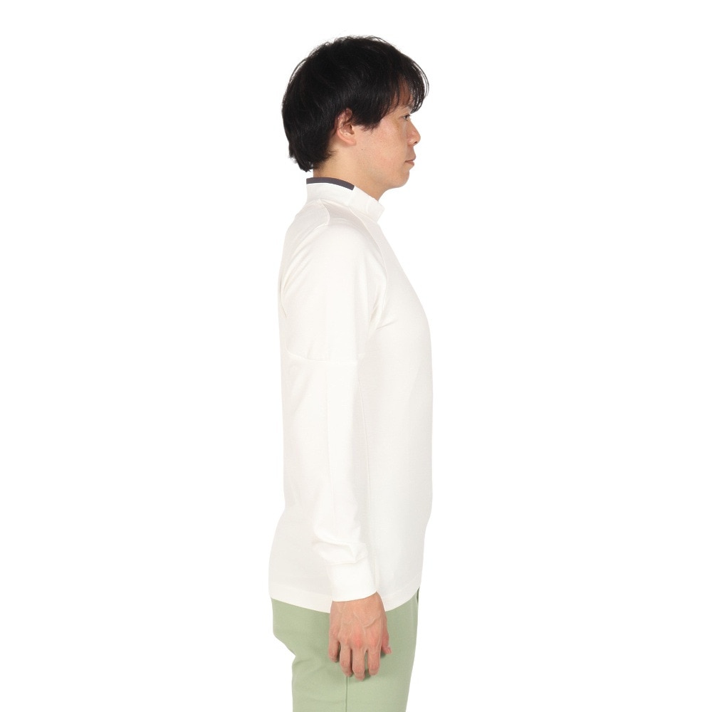 トミーアーマー（Tommy Armour）（メンズ）ゴルフウェア 吸湿発熱 長袖 ヒートクロス 3D モックネック TANB24F030003 WHT
