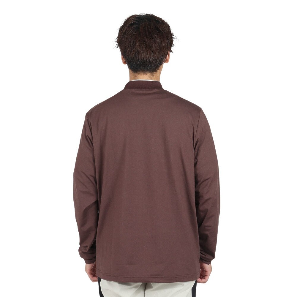 プーマ（PUMA）（メンズ）ゴルフウェア ラインカラー モックネック シャツ 631654-02