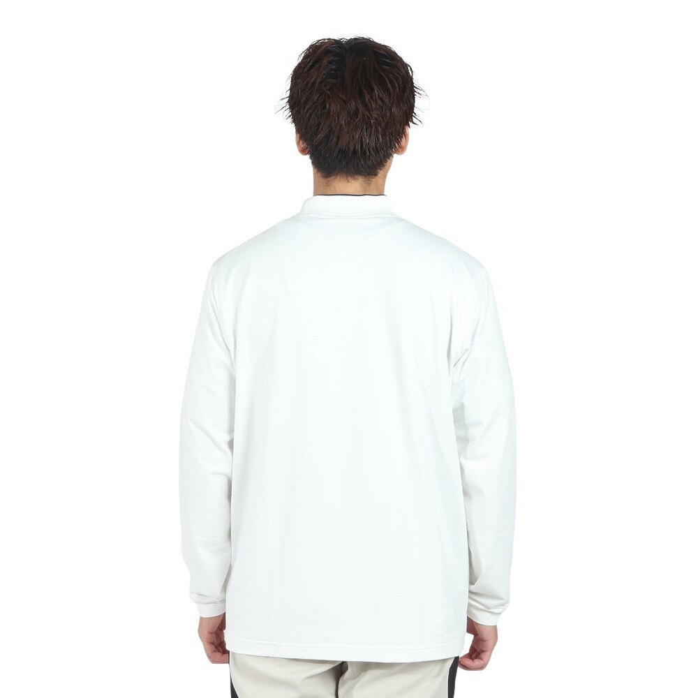 プーマ（PUMA）（メンズ）ゴルフウェア 長袖 ラインカラー モックネック シャツ 631654-04