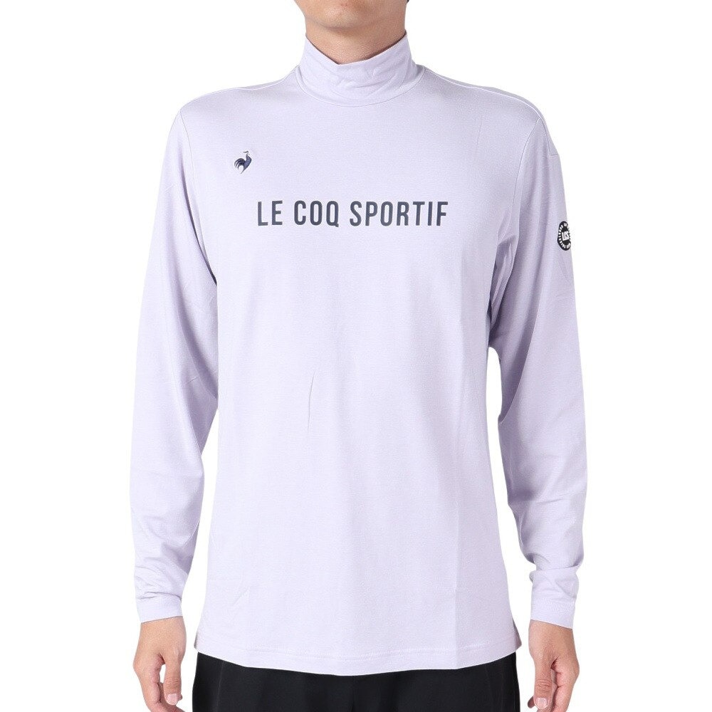 ルコックスポルティフ（lecoqsportif）（メンズ）ゴルフウェア ストレッチフォーサー 長袖ハイネックシャツ QGMWJB12 PP00