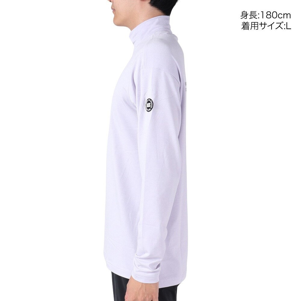 ルコックスポルティフ（lecoqsportif）（メンズ）ゴルフウェア ストレッチフォーサー 長袖ハイネックシャツ QGMWJB12 PP00