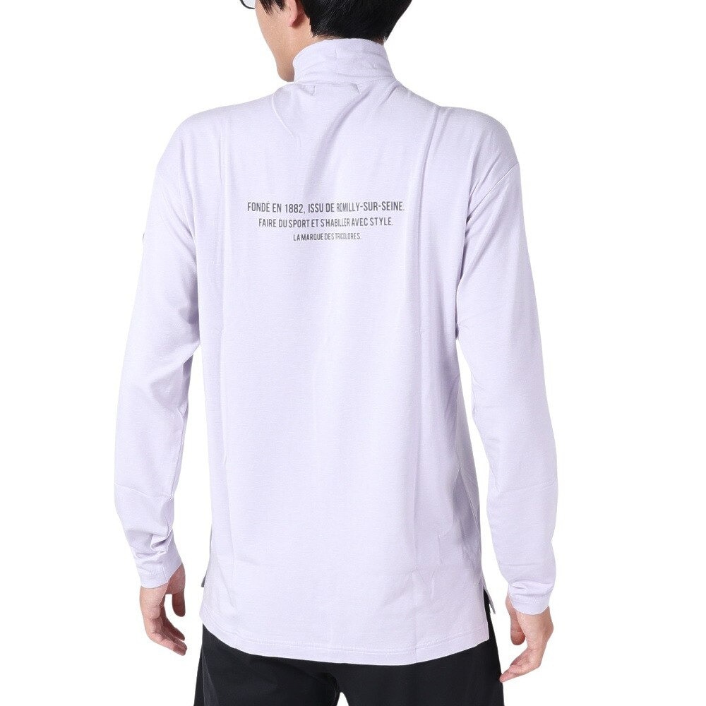 ルコックスポルティフ（lecoqsportif）（メンズ）ゴルフウェア ストレッチフォーサー 長袖ハイネックシャツ QGMWJB12 PP00